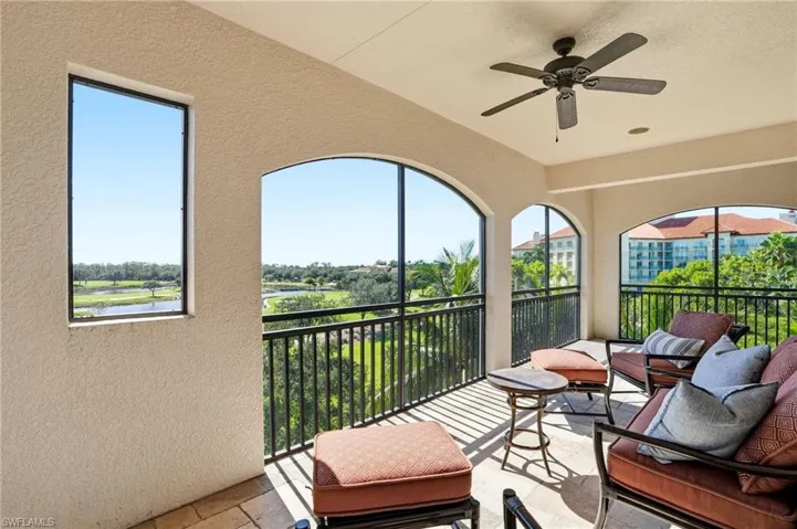 This is the best seat in the home when it comes to the pro golf tournaments, festivals, and special events