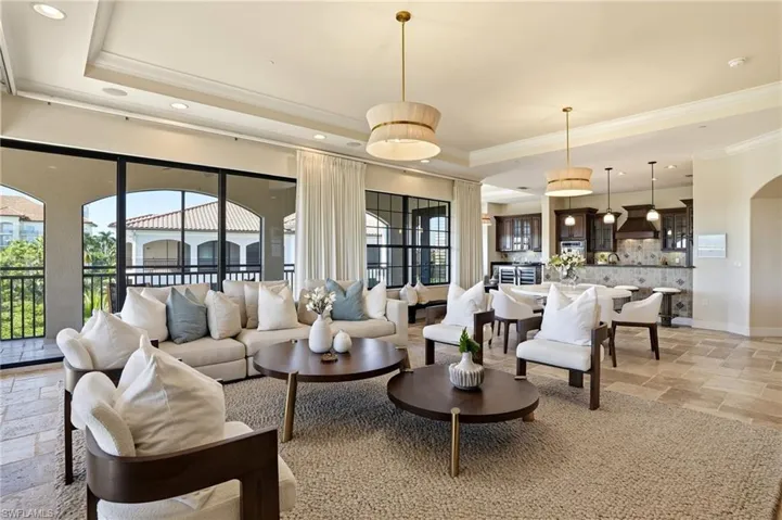 This great room allows phenomenal views at every angle