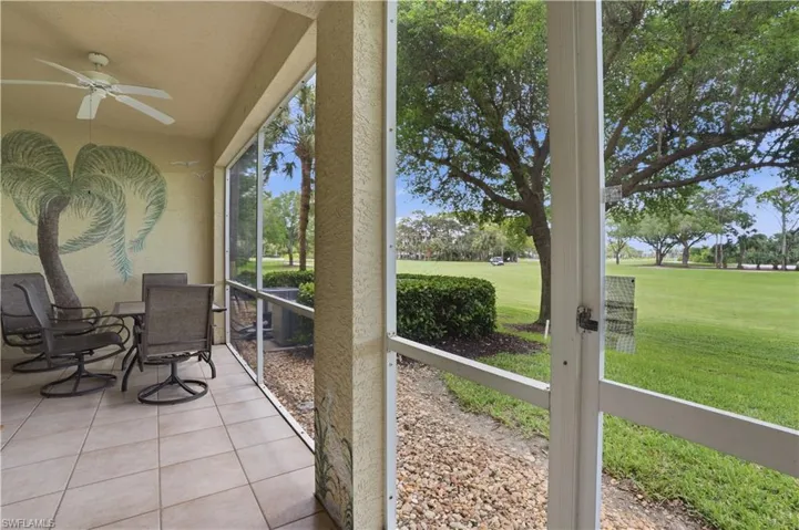 Screened lanai for your enjoyment  all winter long!
