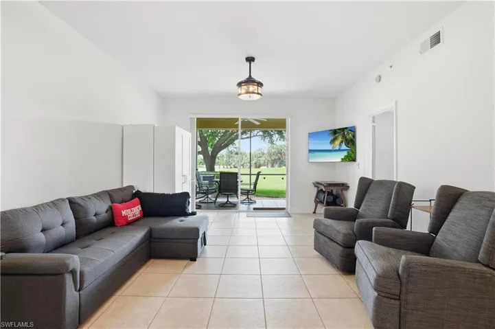 Perfect spot to relax and enjoy the view the golf course!