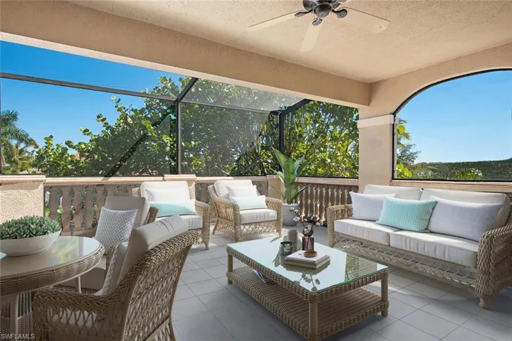Virtual staging on patio