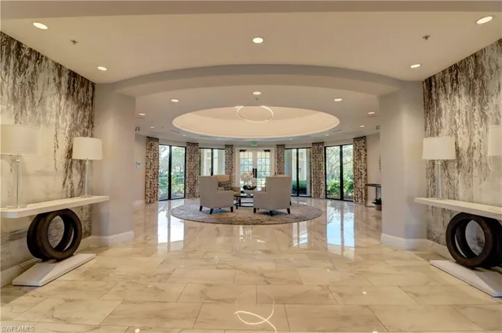 View of building lobby