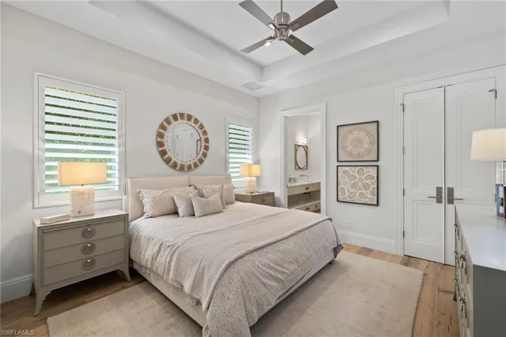 Downstairs guest bedroom