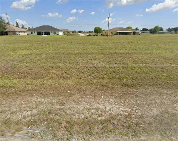 View of front of Lot from the main road