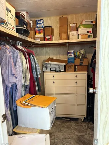 View of spacious closet