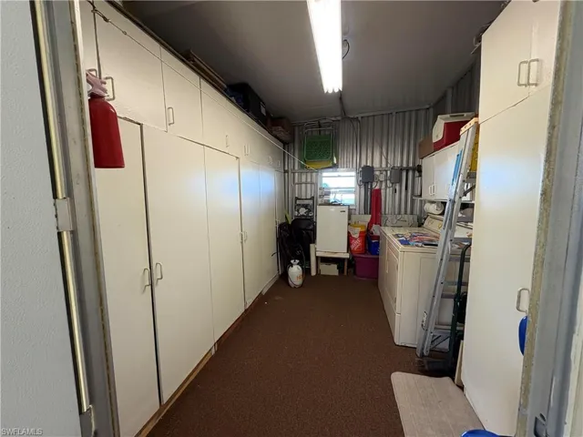 large storage/laundry shed