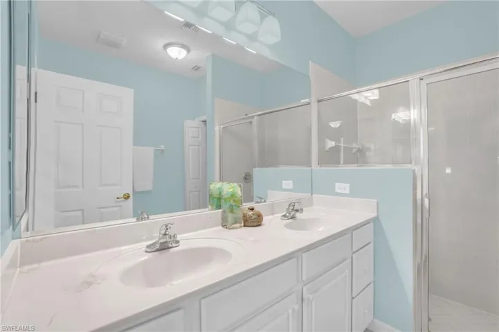 PRIMARY BATH ENSUITE - DUAL SINK VANITY