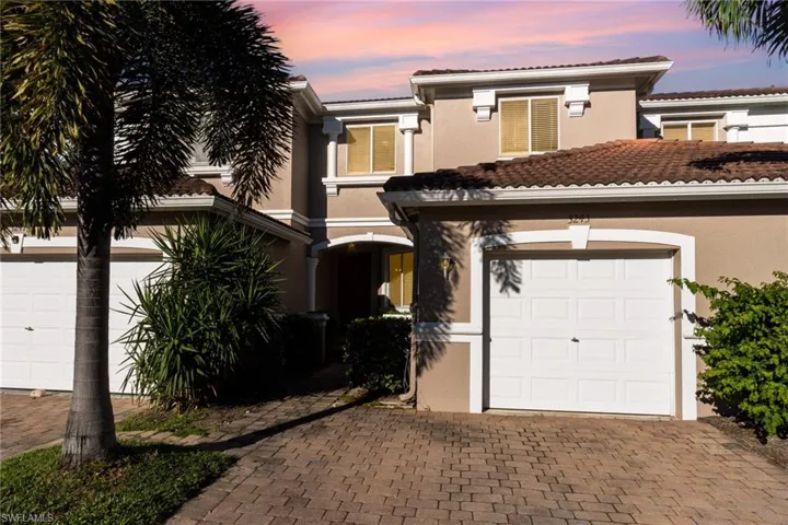 Front of 3243 Antica St with space for 2 cars to park.
