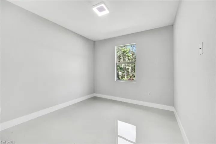 View of tiled empty room