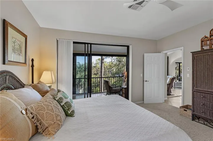 Primary bedroom with water view