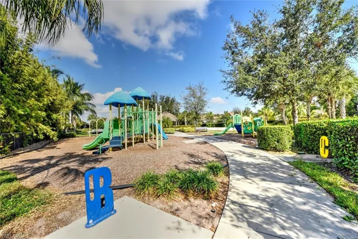 View of community jungle gym