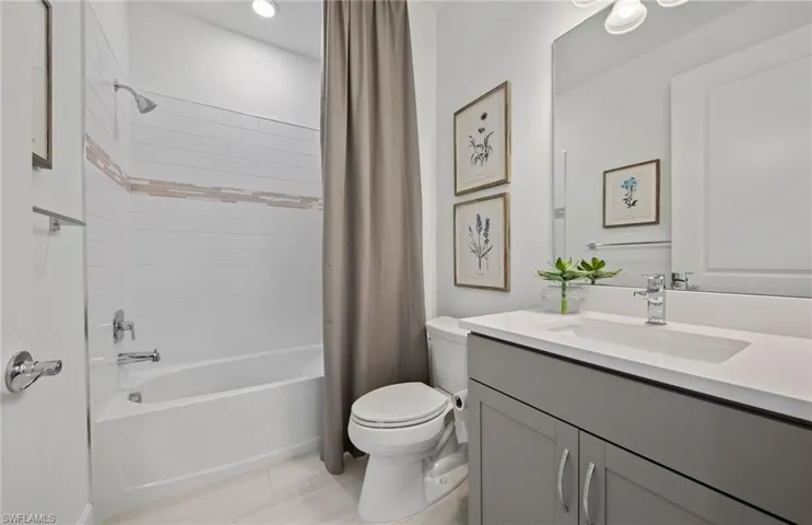 Virtual/Staged photos show are of a similar model, not of the actual home.