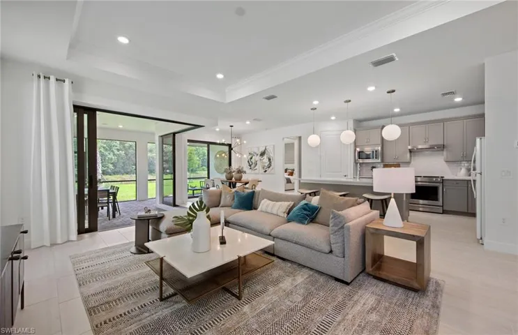 Virtual/Staged photos show are of a similar model, not of the actual home.