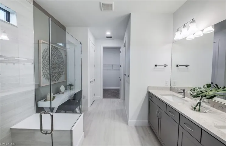 Virtual/Staged photos show are of a similar model, not of the actual home.