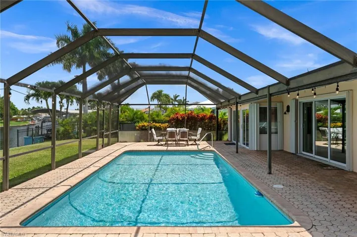 Sunny Western exposure pool