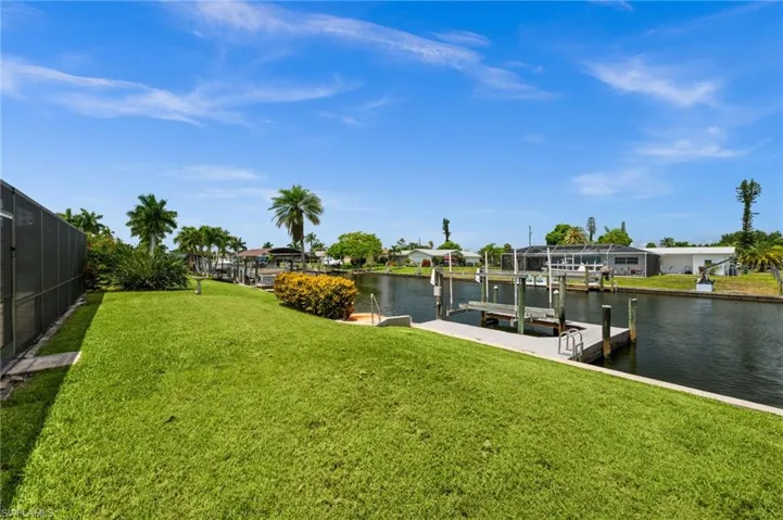Yard and dock