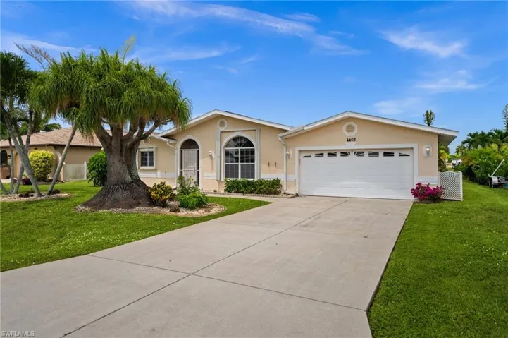 It even has a 2 car garage