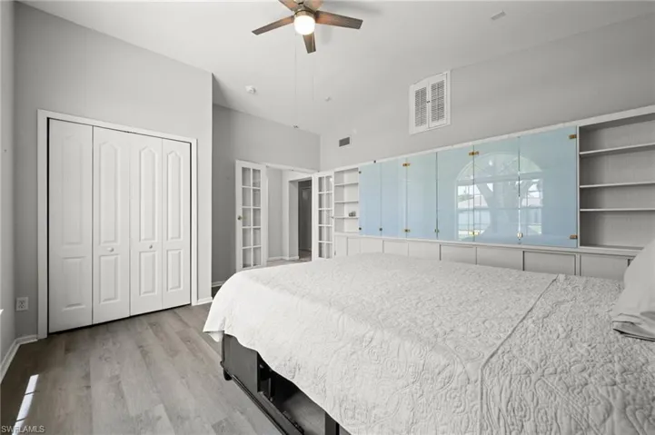 Bedroom 3 with lots of built in cabinetry
