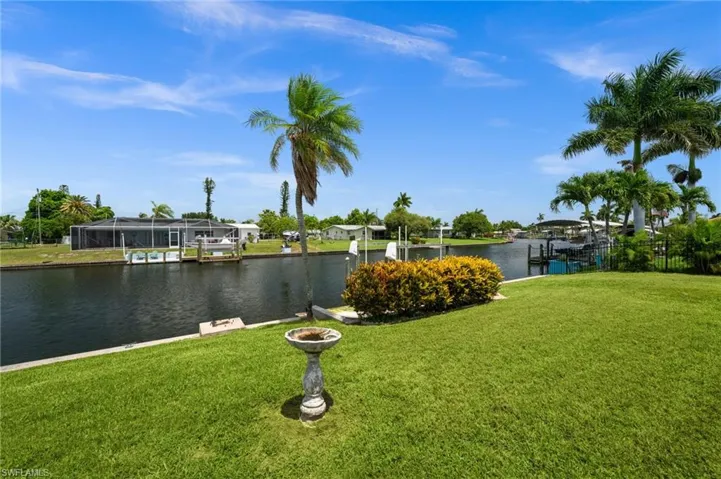 Large yard