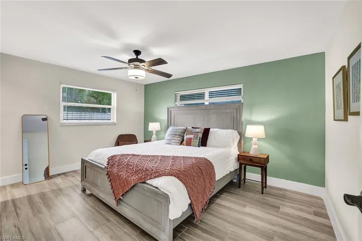 Primary bedroom suite will be your retreat at day's end.