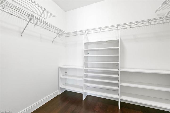 Closet with built-ins