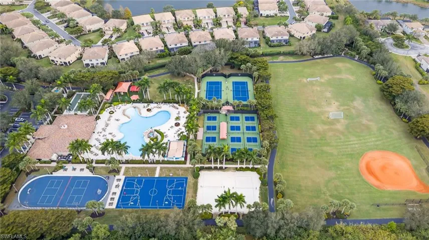 Bird's eye view all amenities