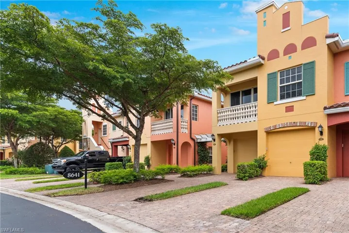 Ground-floor Coach Home with one-car attached garage.