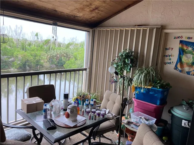Screened lanai