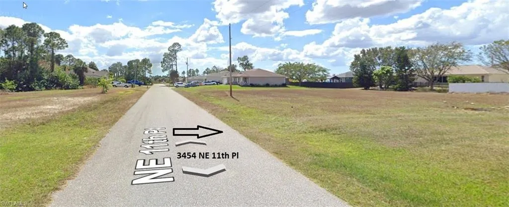 View looking down street