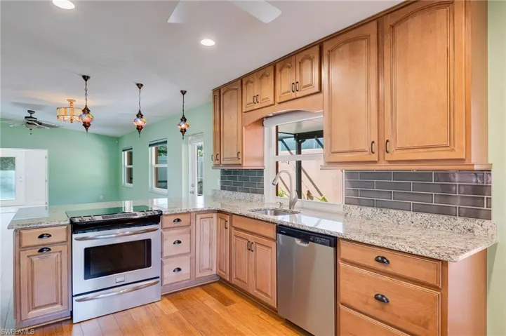 Renovated kitchen