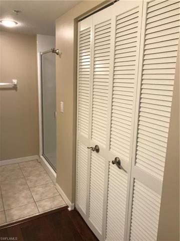 The Master bath has a large walk-in shower