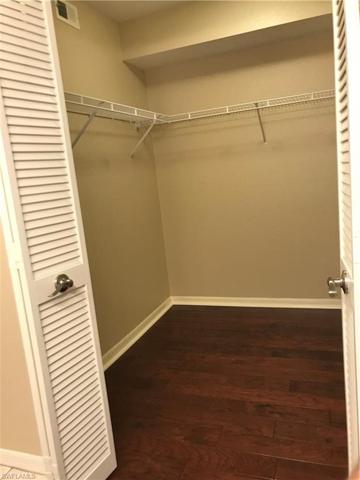 The oversized Master walk-in closet is sure to impress