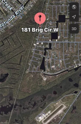 AERIAL VIEW OF HOMESITE, CHAIN OF LAKES, AND TRAIL.