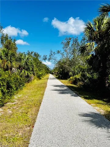 Nature trail access from the community located close to property.