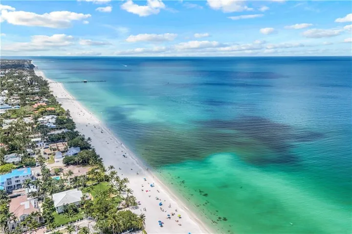 Naples finest sugar sand beaches just a few blocks away