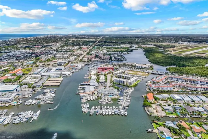 Naples Harbor with boat and jet ski rentals a few blocks away