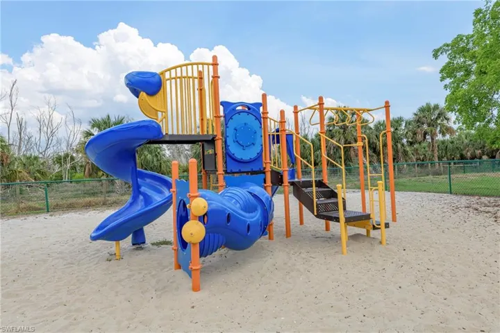 View of community playground