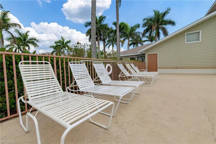 Pool patio