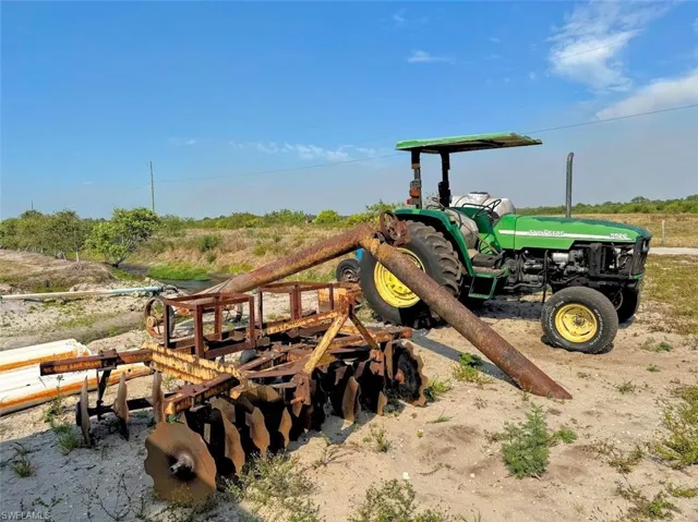 Tractor & plow