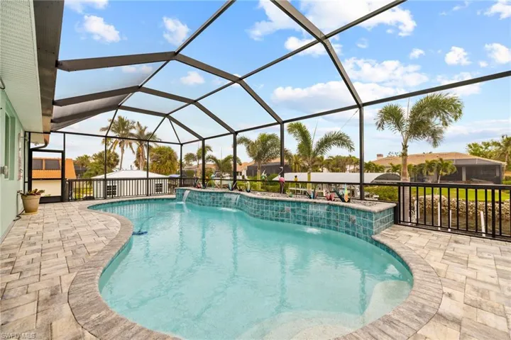 Pool with Water feature and SunDeck
