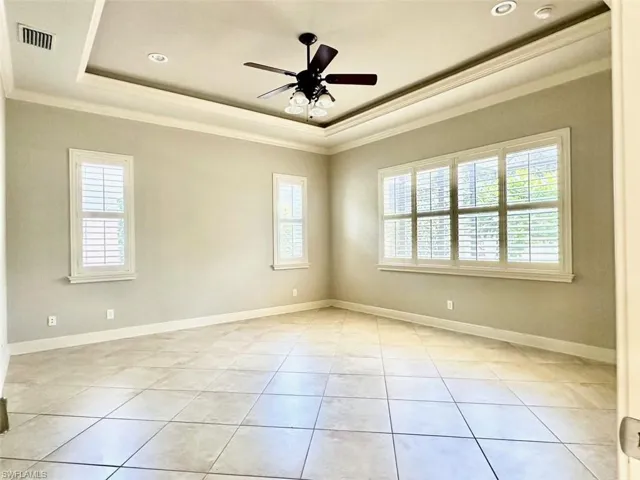 Large owner's suite with two walk-in closets