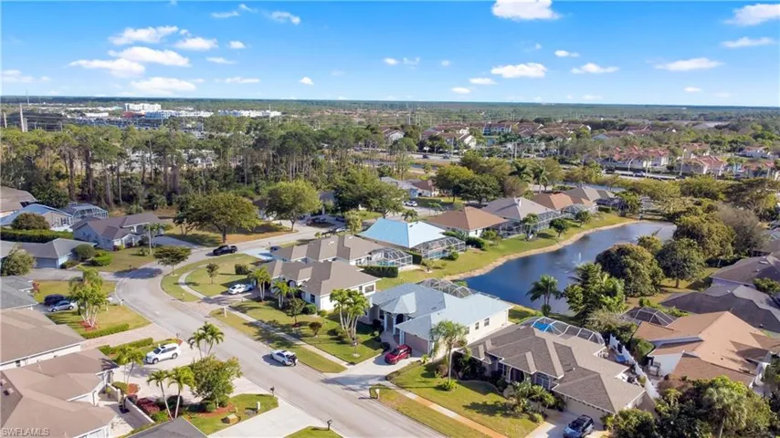 View of property location featuring nearby suburban area and a nearby body of water