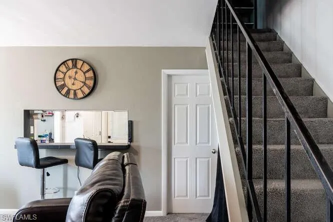 View of stairway