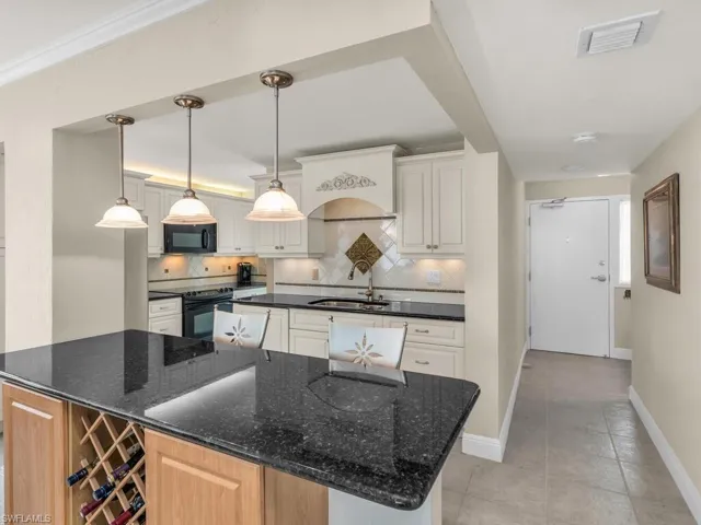 KITCHEN, BREAKFAST BAR, with WINE RACK