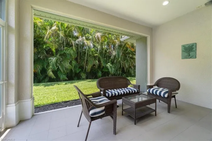 View of patio featuring outdoor lounge area