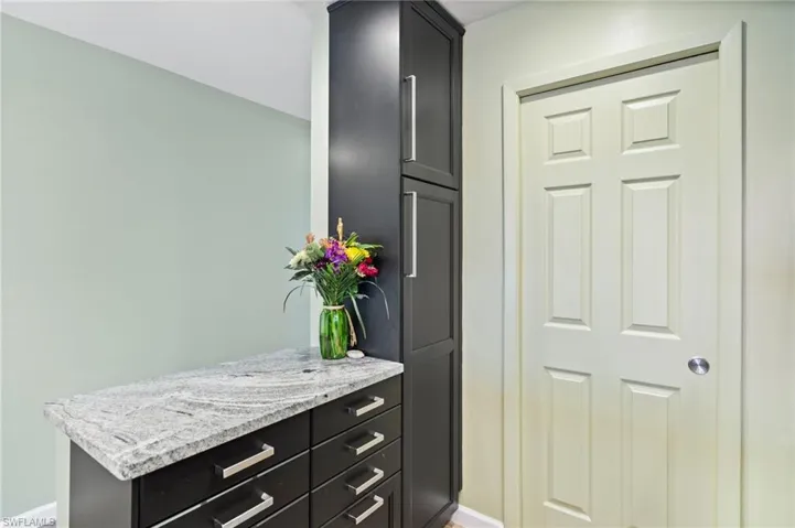 Soft close cabinets and drawers.