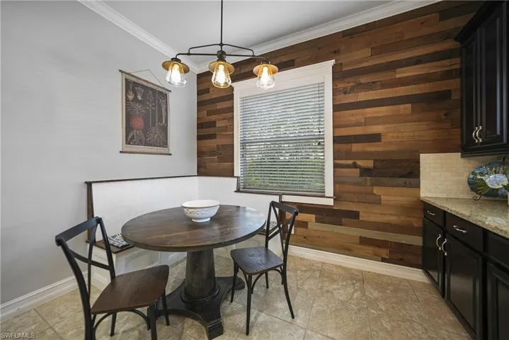 Built in "Seat-n-Serve" Kitchen Nook