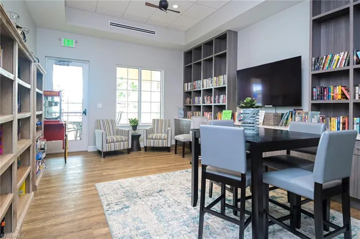 Office space featuring a paneled ceiling