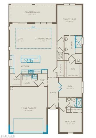 Floor plan with structurals
