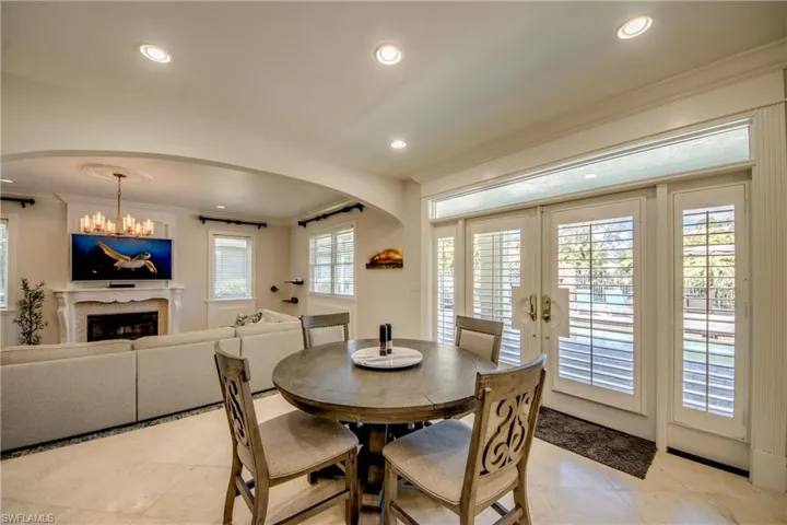 Large Eat-In Kitchen Overlooking the Great Room & Pool Area